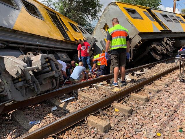 برخورد قطار در آفریقای جنوبی,اخبار حوادث,خبرهای حوادث,حوادث