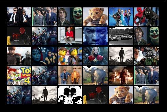 اکران‌های سینما در سال ۲۰۱۹,اخبار فیلم و سینما,خبرهای فیلم و سینما,اخبار سینمای جهان