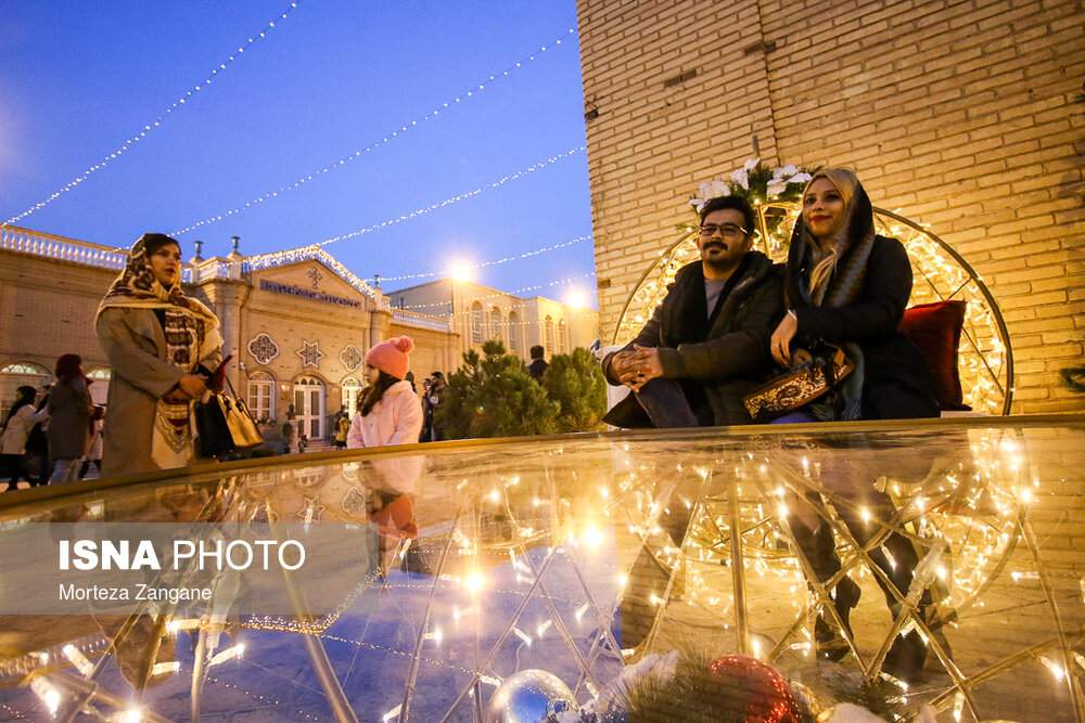 تصاویر کریسمس در جلفا اصفهان,عکس های کریسمس در جلفای اصفهان,عکس های کریسمس در محله ارامنه اصفهان