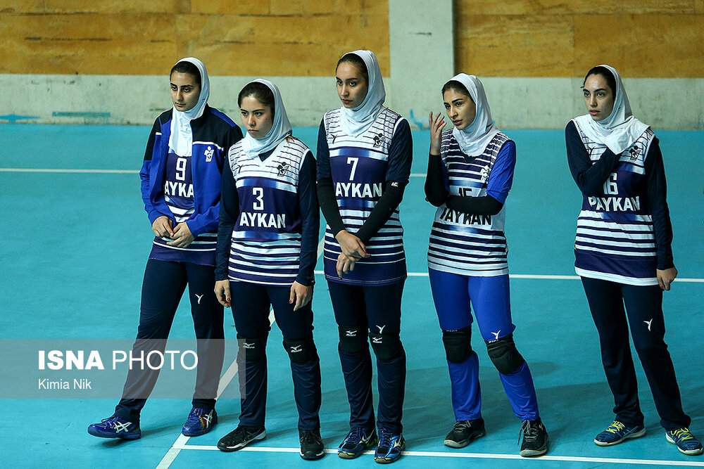 تصاویر هفته هشتم لیگ والیبال بانوان,عکس های والیبال بانوان,تصاویر یدار تیم‌های پیکان تهران و توپکا