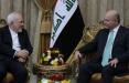 محمدجواد ظریف و برهم صالح,اخبار سیاسی,خبرهای سیاسی,سیاست خارجی