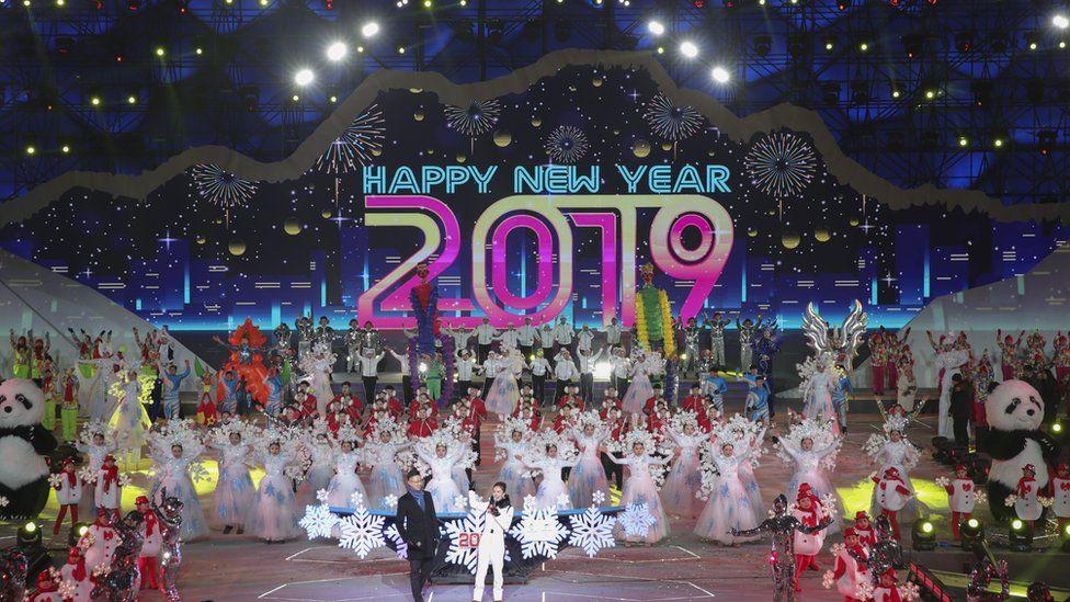 تصاویر جشن سال 2019 در جهان,عکس های جشن سال نوی میلادی 2019 در جهان,عکس های جشن سال جدید 2019