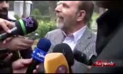 ویدئو/ واکنش واعظی به راه ندادن خبرنگاران به حیاط دولت در هفته گذشته