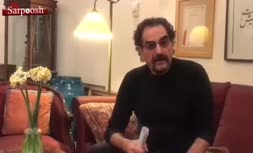 فیلم/ پیام شهرام ناظری پس از بهبودی