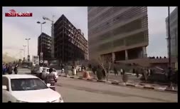 ویدئو/ یکی از مسئولان دانشگاه آزاد، دانشجویان را با خودرواش زیر گرفت