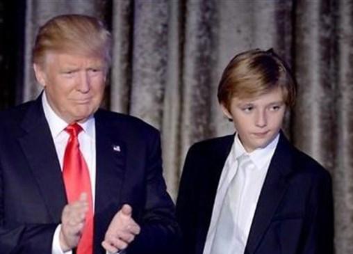 ترامپ و پسرش,اخبار سیاسی,خبرهای سیاسی,سیاست