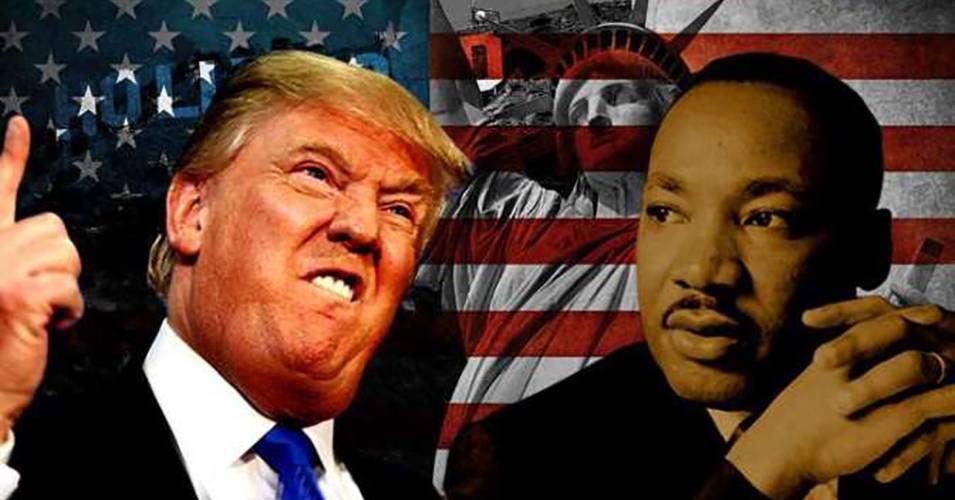 مارتین لوتر کینگ جونیور و دونالد ترامپ,اخبار سیاسی,خبرهای سیاسی,اخبار بین الملل