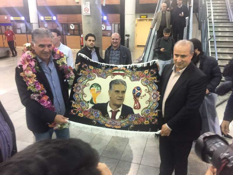 ملی پوشان در فرودگاه امام,اخبار فوتبال,خبرهای فوتبال,فوتبال ملی