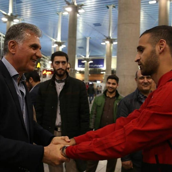 ملی پوشان در فرودگاه امام,اخبار فوتبال,خبرهای فوتبال,فوتبال ملی