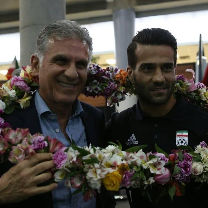 ملی پوشان در فرودگاه امام,اخبار فوتبال,خبرهای فوتبال,فوتبال ملی