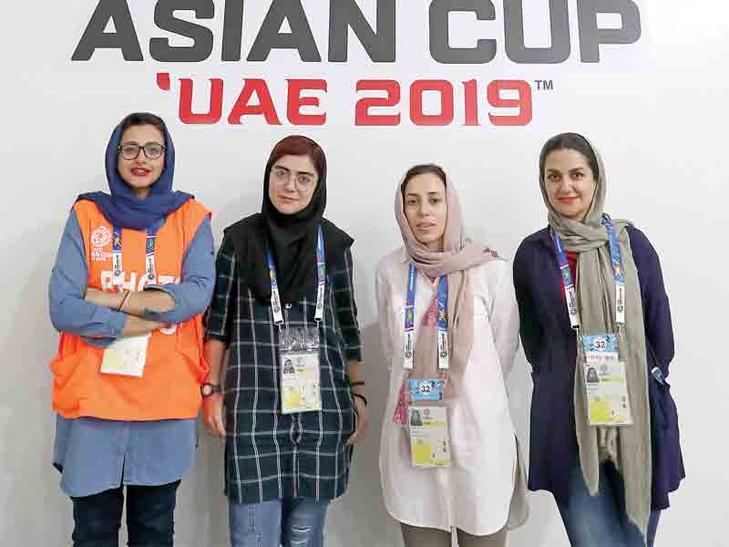 دختران عکاس در جام ملت های آسیا 2019,اخبار فرهنگی,خبرهای فرهنگی,رسانه