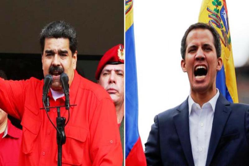 خوان گوایدو و نیکولاس مادورو خوان گوایدو و نیکولاس مادورو,اخبار سیاسی,خبرهای سیاسی,اخبار بین الملل
