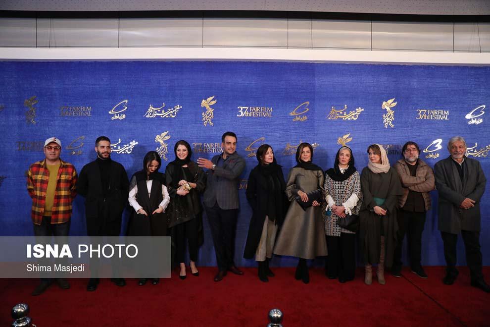 تصاویر روز ششم جشنواره فیلم فجر,عکس های ششمین روز جشنواره فجر 97,تصاویری از روز ششم سی‌وهفتمین جشنواره فیلم فجر
