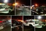 ریزش سنگ بر روی خودرو در جاده هراز,اخبار حوادث,خبرهای حوادث,حوادث امروز