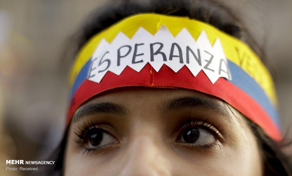 عکس اعتراضات خیابانی در ونزوئلا,تصاویراعتراضات خیابانی در ونزوئلا,عکس شورش شهرهای ونزوئلا