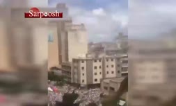فیلم/ تظاهرات گسترده مخالفان دولت مادورو در ونزوئلا 