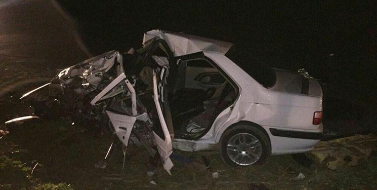 حادثه تصادف تریلی با پژو,اخبار حوادث,خبرهای حوادث,حوادث