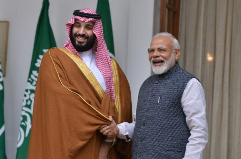 نارندرا مودی و محمد بن سلمان,اخبار سیاسی,خبرهای سیاسی,خاورمیانه