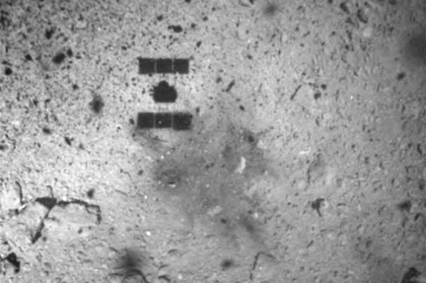 پرتاب مواد منفجره به سمت سیارک ریوگو,اخبار علمی,خبرهای علمی,نجوم و فضا