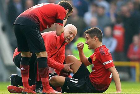 بازیکنان مصدوم منچستریونایتد بازیکنان مصدوم منچستریونایتد,اخبار فوتبال,خبرهای فوتبال,لیگ قهرمانان اروپا