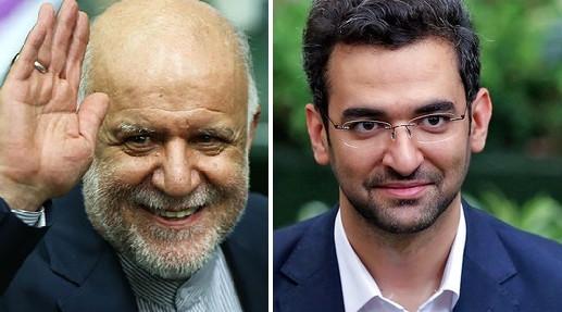 محمد جواد آذری جهرمی و بیژن زنگنه,اخبار سیاسی,خبرهای سیاسی,اخبار سیاسی ایران