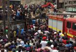 ریزش ساختمان در نیجریه,اخبار حوادث,خبرهای حوادث,حوادث امروز