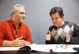 پیمان قاسم خانی و مهران مدیری,اخبار فیلم و سینما,خبرهای فیلم و سینما,سینمای ایران