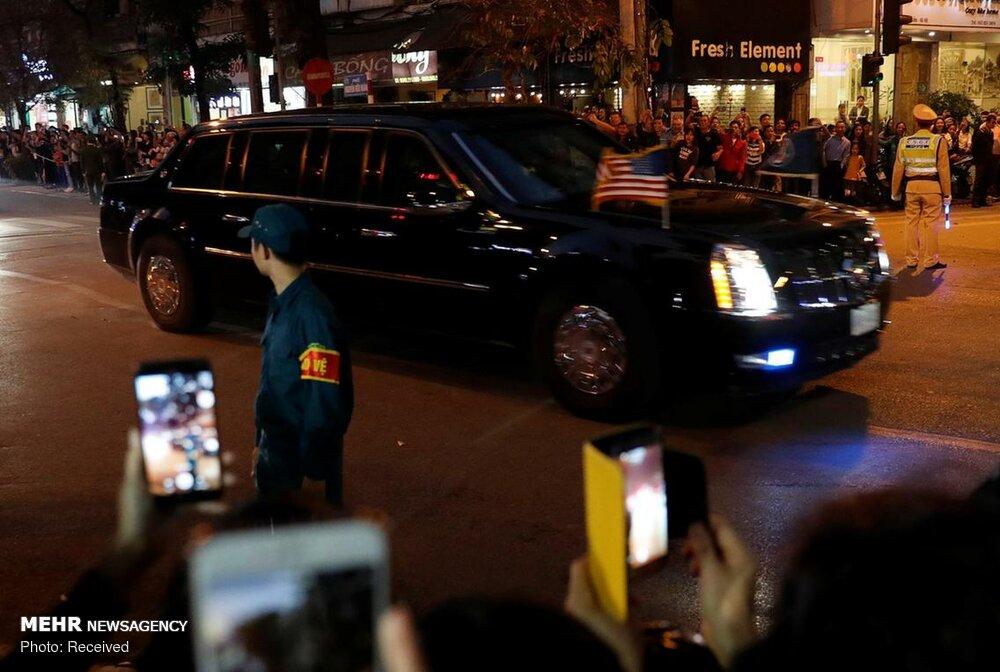 عکسهای دیدار اون و ترامپ در هانوی,تصاویر دومین دیدار اون و ترامپ,عکس های دیدار ترامپ و اون