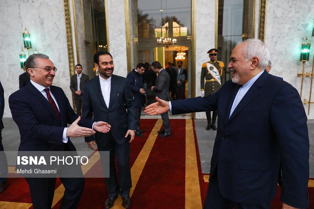 تصاویر محمدجواد ظریف,عکس های وزیر امور خارجه ایران,تصاویر ظریف و نخست وزیر ارمنستان
