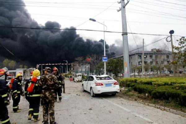 انفجار در کارخانه مواد شیمیایی,کار و کارگر,اخبار کار و کارگر,حوادث کار 