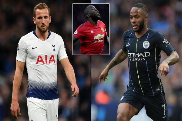 هری کین و رحیم استرلینگ و روملو لوکاکو,اخبار فوتبال,خبرهای فوتبال,اخبار فوتبال جهان