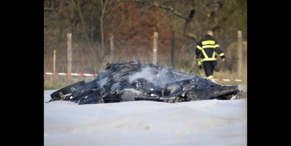 سقوط هواپیمای آموزشی در آلمان,اخبار حوادث,خبرهای حوادث,حوادث