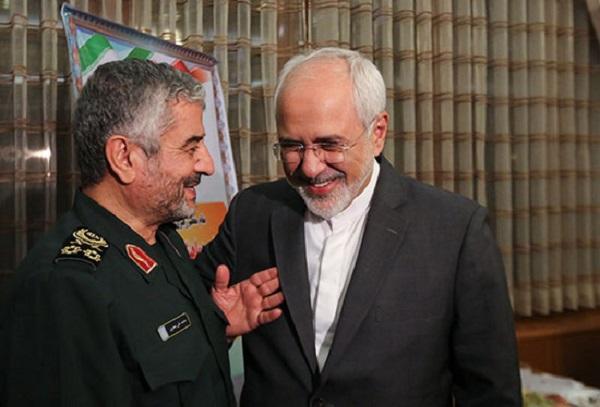 ظریف و محمد علی جعفری,,اخبار سیاسی,خبرهای سیاسی,اخبار سیاسی ایران
