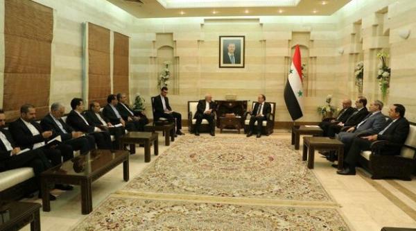 دیدار ظریف و نخست وزیر سوریه,اخبار سیاسی,خبرهای سیاسی,سیاست خارجی