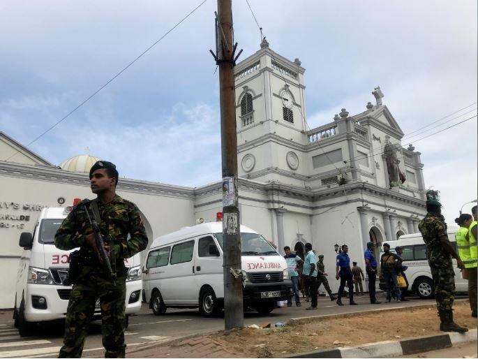تصاویر انفجار در سریلانکا,عکس های انفجار در سریلانکا,تصاویر پایتخت سریلانکا