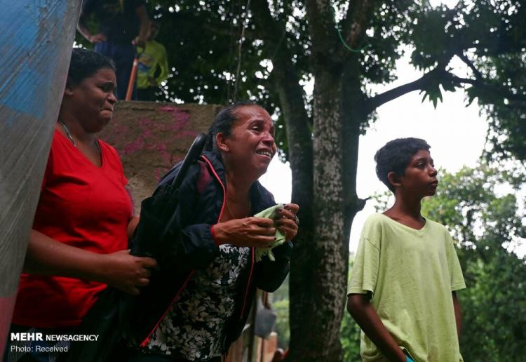 تصاویر سیل برزیل,عکس های سیل در برزیل,تصاویری از مردم برزیل پس از وقوع سیل