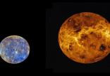 سیاره عطارد و زهره,اخبار علمی,خبرهای علمی,نجوم و فضا