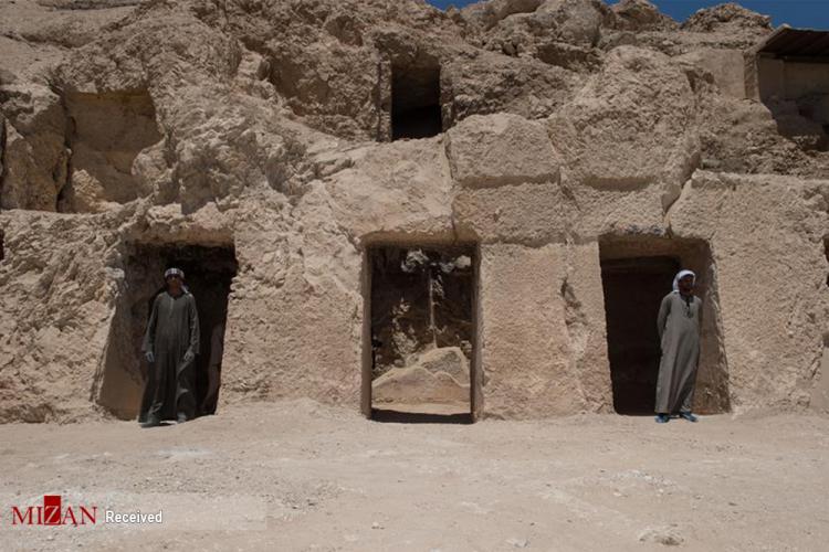 تصاویر کشف مقبره سرباز مصری,عکس های تاریخی,تصاویر دیدنی از مقبره ای در مصر