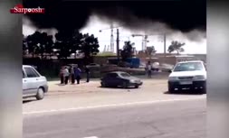 ویدئو/ تصادف شدید در اتوبان تهران - ساوه