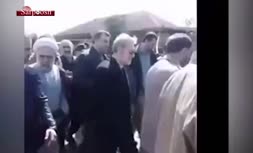 ویدئو/ پاسخ علی لاریجانی رئیس مجلس به پیرزن سیل‌زده