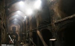 تصاویر بازار تبریز پس از آتش سوزی,عکس های بازار تبریز,تصاویری از خسارت به بازار تبریز بعد از آتش گرفتن