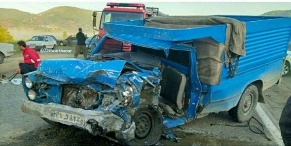 تصادف نیسان وپیکان سواری,اخبار حوادث,خبرهای حوادث,حوادث