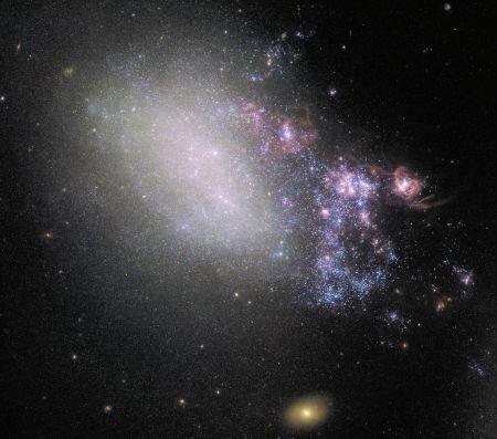 کهکشان غیر عادی,اخبار علمی,خبرهای علمی,نجوم و فضا