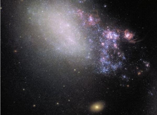 کهکشان غیر عادی,اخبار علمی,خبرهای علمی,نجوم و فضا