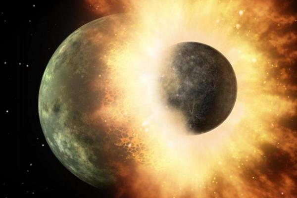 برخورد سیاره کوتوله و ماه,اخبار علمی,خبرهای علمی,نجوم و فضا