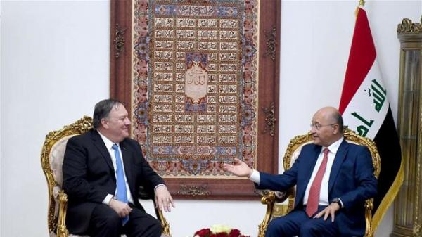برهم صالح و پمپئو,اخبار سیاسی,خبرهای سیاسی,سیاست خارجی