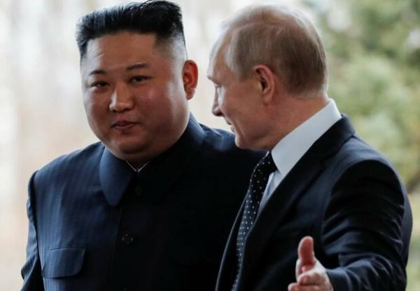 کیم جونگ اون و ولادیمیر پوتین کیم جونگ اون و ولادیمیر پوتین,اخبار سیاسی,خبرهای سیاسی,اخبار بین الملل