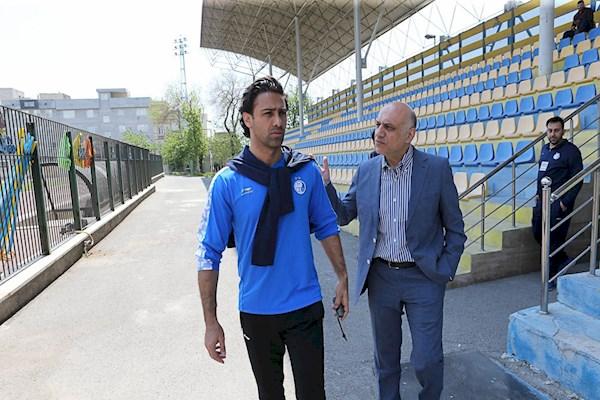 امیرحسین فتحی و فرهاد مجیدی امیرحسین فتحی و فرهاد مجیدی,اخبار فوتبال,خبرهای فوتبال,حواشی فوتبال