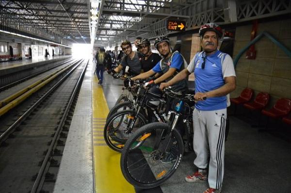 مترو سواری دوچرخه‌ها,اخبار اجتماعی,خبرهای اجتماعی,شهر و روستا