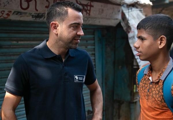 ژاوی در هند,اخبار فوتبال,خبرهای فوتبال,اخبار فوتبال جهان